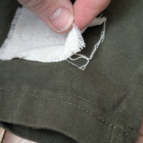 Vtg Y2K Marithe Francois Girbaud Mens 3XL Graffiti Spell Out Green Shirt Distrd - Picture 13 of 16